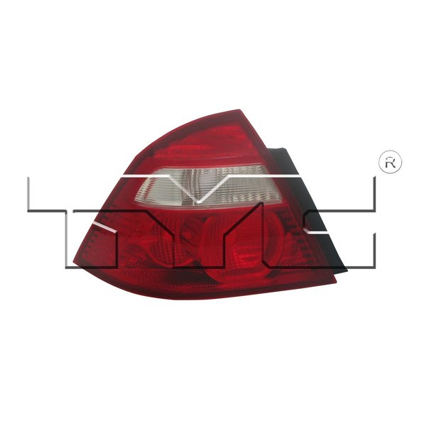 Tyc Products Tyc Tail Light Assembly, 11-6083-01 11-6083-01